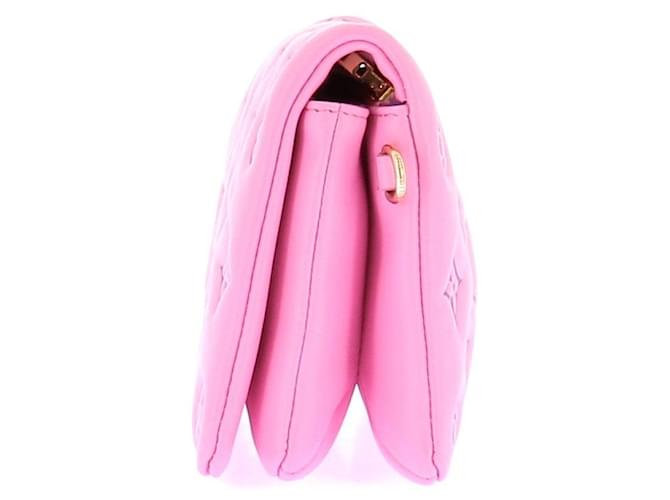 Louis Vuitton Borsa a tracolla "Coussin PM" Rosa - vista 3