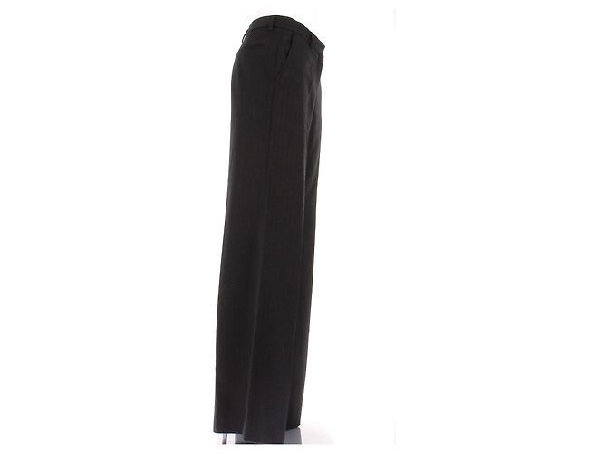 Dries Van Noten Wollhose Grau - Ansicht 3