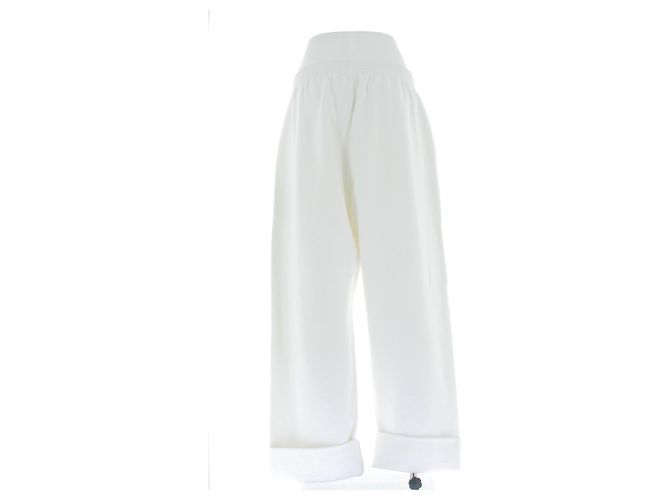 Pantalones anchos blancos de algodón Mm6 - vista 2
