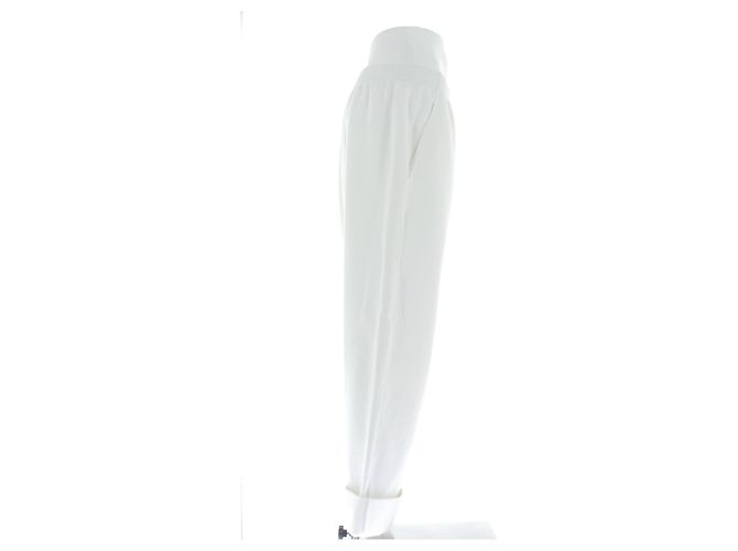 Pantalones anchos blancos de algodón Mm6 - vista 3