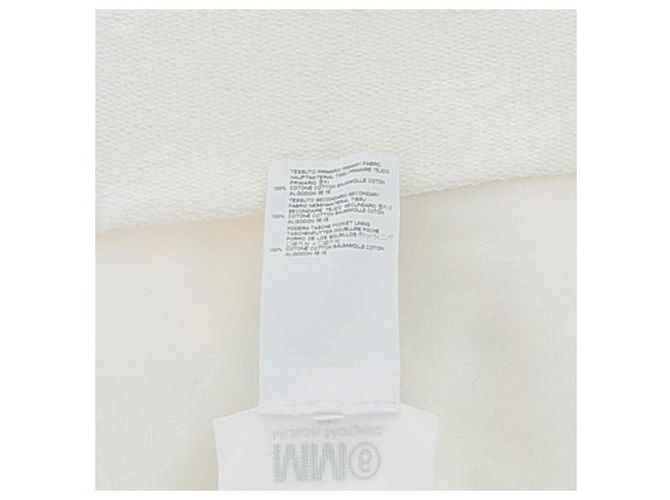 Pantalones anchos blancos de algodón Mm6 - vista 6