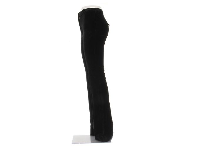 Paco Rabanne Samthose schwarz - Ansicht 3