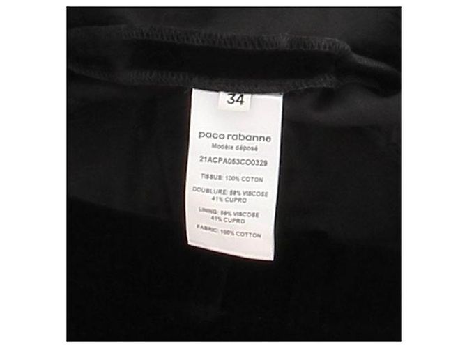 Paco Rabanne Samthose schwarz - Ansicht 6