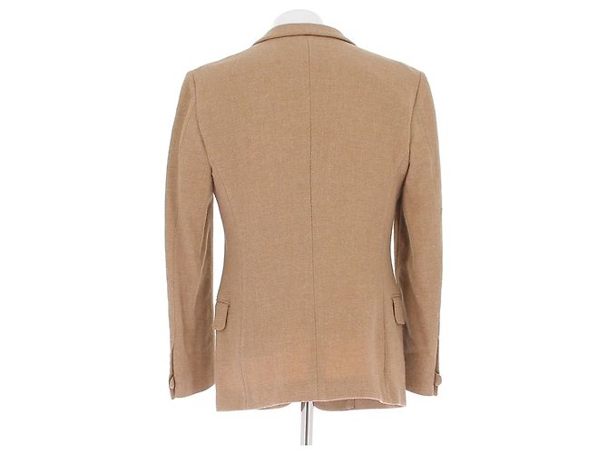 Yves Saint Laurent Wolljacke beige - Ansicht 2