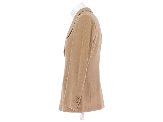 Yves Saint Laurent Wolljacke beige - Ansicht 4