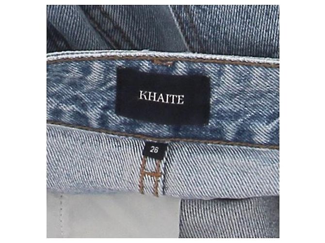 Jeans Khaite de algodón azul claro Talla 26 - vista 6