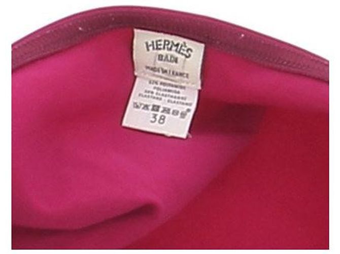 Hermès Bikini rosa de dos piezas - vista 6
