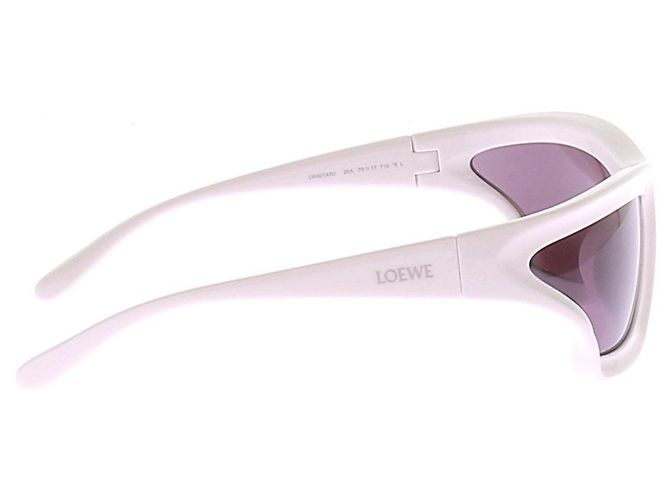 Loewe Occhiali da sole bianchi Bianco - vista 4