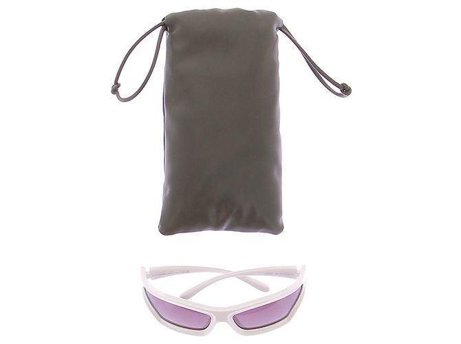 Loewe Occhiali da sole bianchi Bianco - vista 7