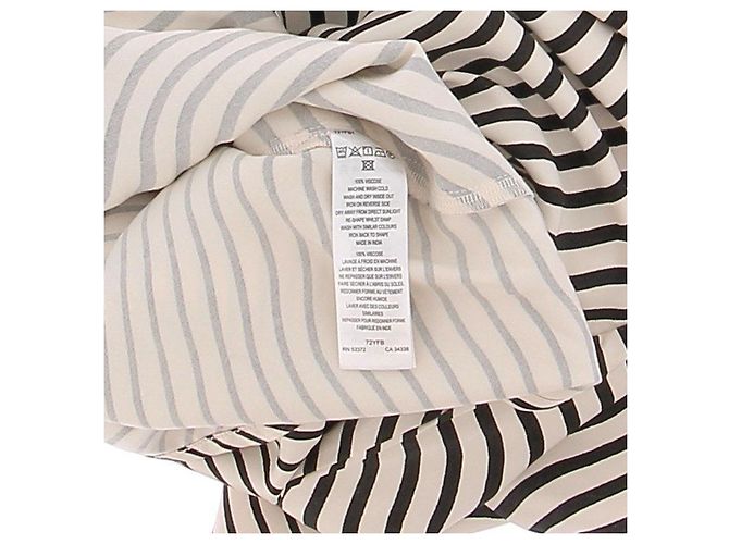 Camicia a righe French Connection crema e nera XXS Beige - vista 6