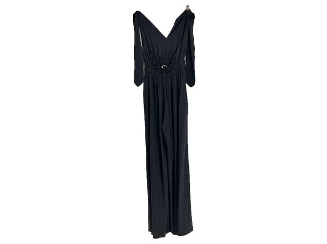 Autre Marque NYNNE Schwarzes Viscose Kleid - Ansicht 2