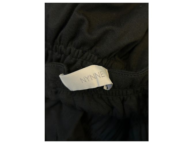 Autre Marque NYNNE Schwarzes Viscose Kleid - Ansicht 3