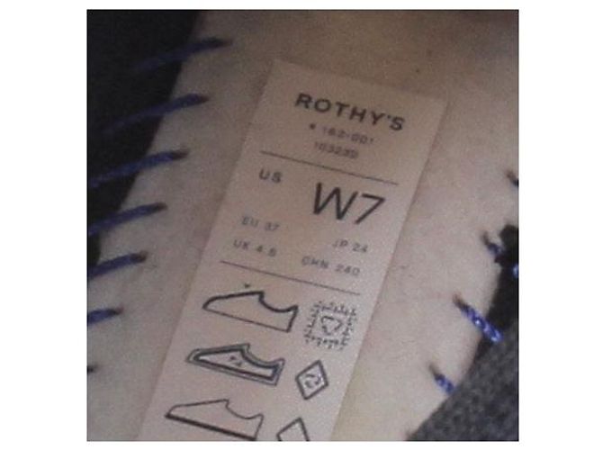 Autre Marque Mocassini ROTHY'S in tela nera e tulle 37 Nero - vista 8