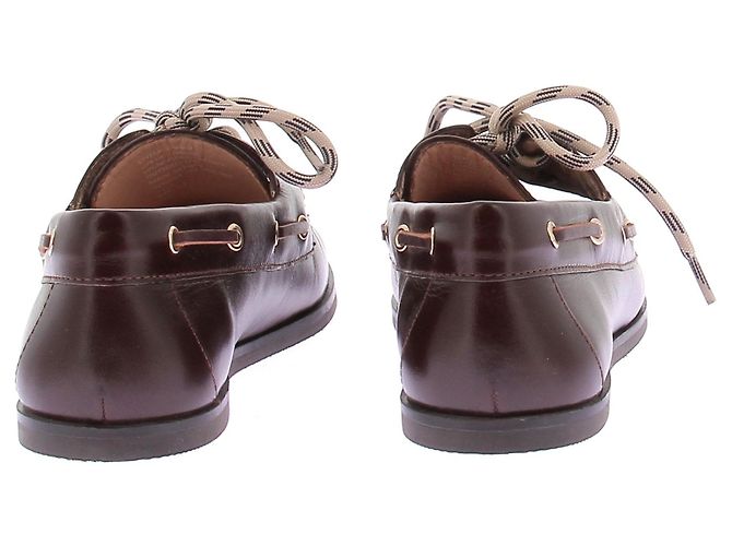 J.Crew Mocasines de cuero burdeos - vista 5