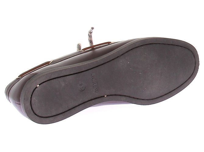 J.Crew Mocasines de cuero burdeos - vista 8
