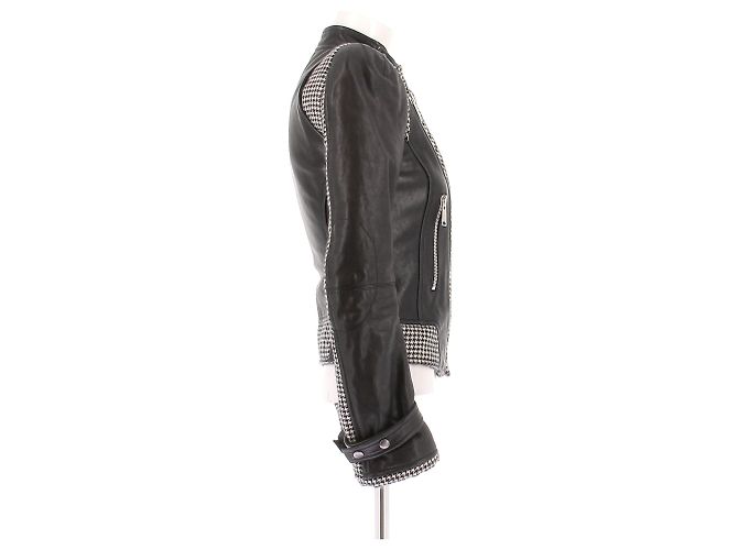 Balenciaga Chaqueta de cuero Negro - vista 3