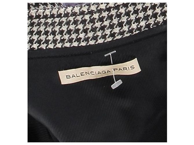Balenciaga Chaqueta de cuero Negro - vista 5