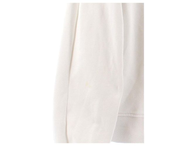 Moletom Courreges branco com meio zíper - vista 5