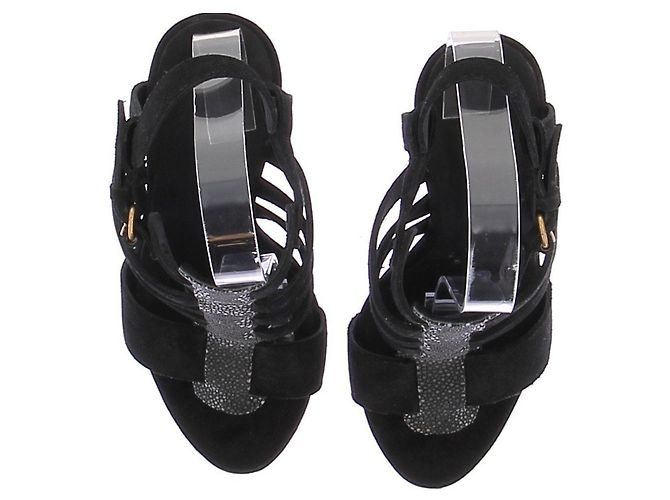 Décolleté Balenciaga in camoscio nero 39 - vista 6