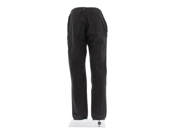 Pantalones de chándal Balenciaga negros de algodón - vista 2