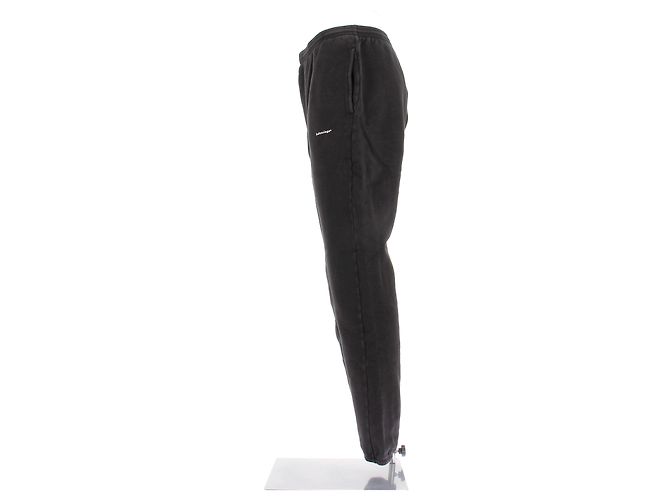 Pantalones de chándal Balenciaga negros de algodón - vista 4