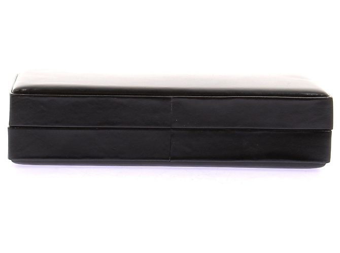 Autre Marque Pochette in pelle nera Nero - vista 5