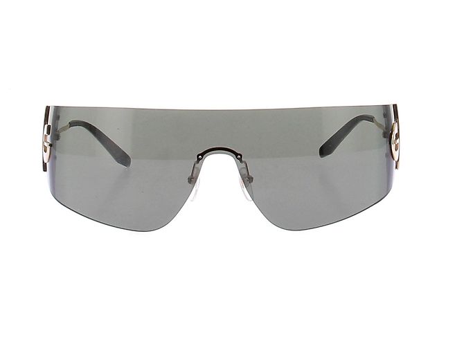 Autre Marque Oversize Sonnenbrille Golden - Ansicht 2