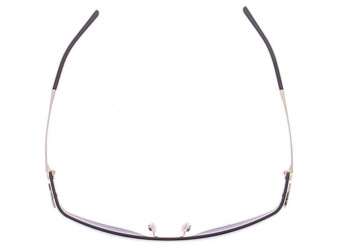 Autre Marque Oversize Sonnenbrille Golden - Ansicht 6