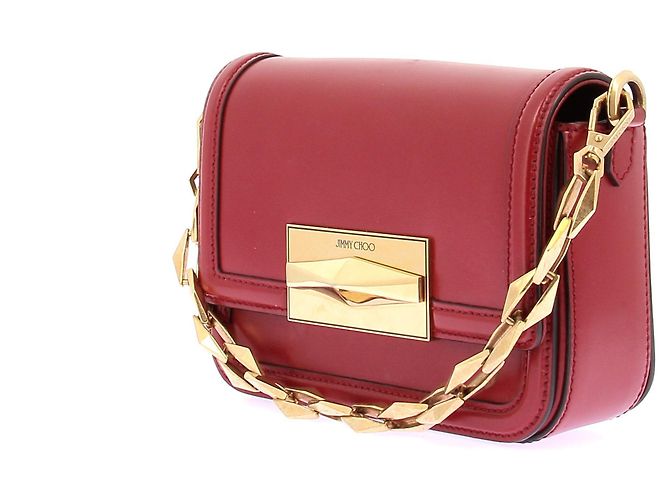 Jimmy Choo Borsa a tracolla rossa Rosso - vista 5