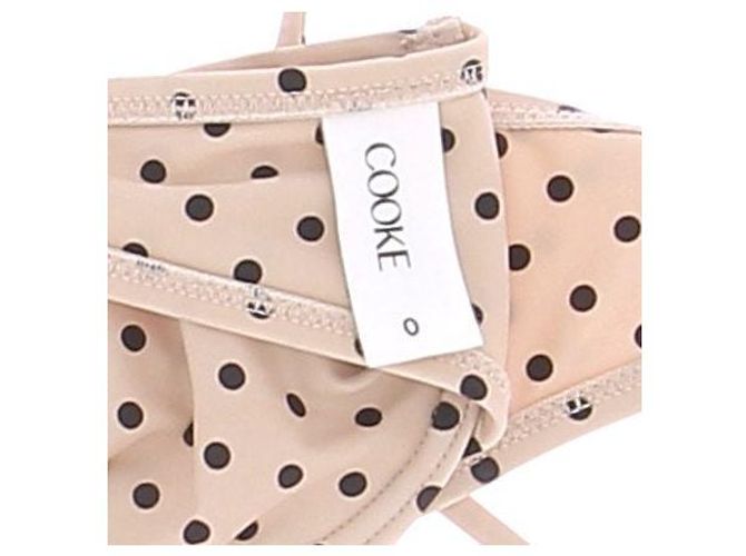 Autre Marque Top de bikini de lunares Beige - vista 5