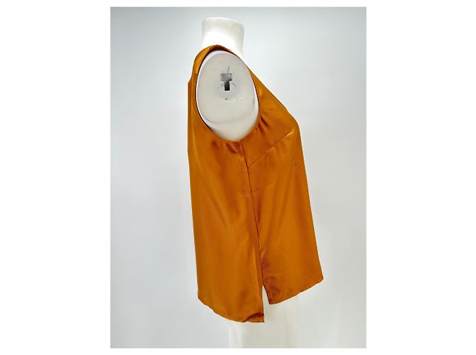 Autre Marque Top a Maniche Corte 'Gaby' Arancione - vista 3