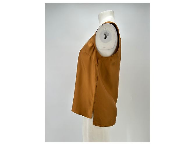 Autre Marque Top a Maniche Corte 'Gaby' Arancione - vista 4