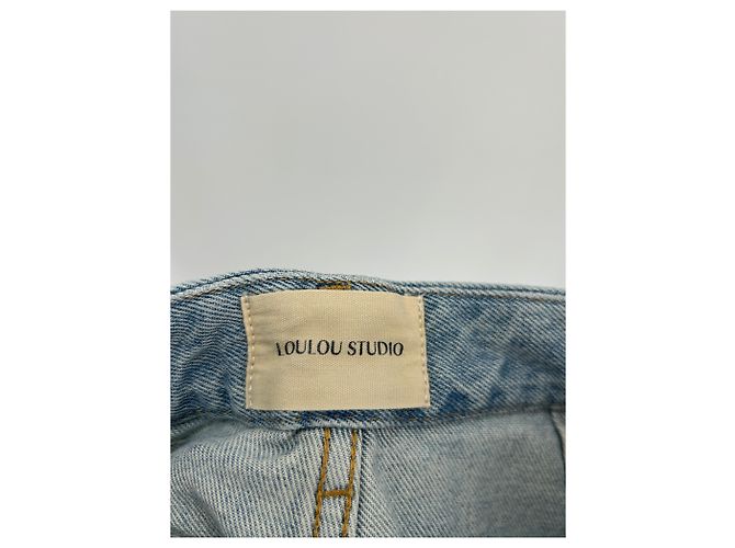 Autre Marque Jeans azul claro ATTU LOULOU STUDIO - vista 3