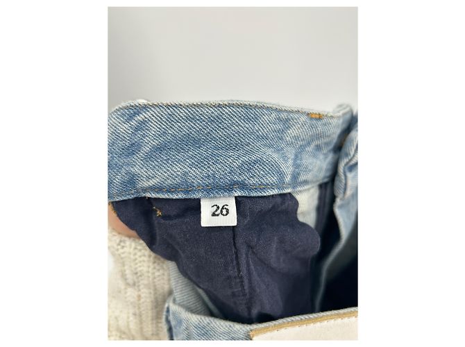 Autre Marque Jeans azul claro ATTU LOULOU STUDIO - vista 4