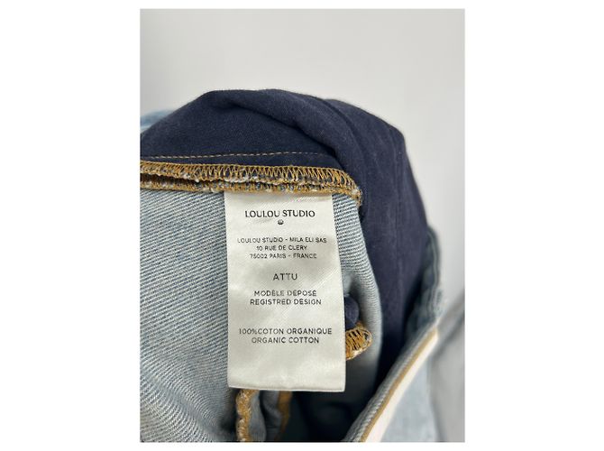 Autre Marque Jeans azul claro ATTU LOULOU STUDIO - vista 5