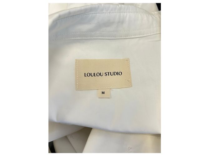 Autre Marque Camicia bianca "Pulau" Bianco - vista 7