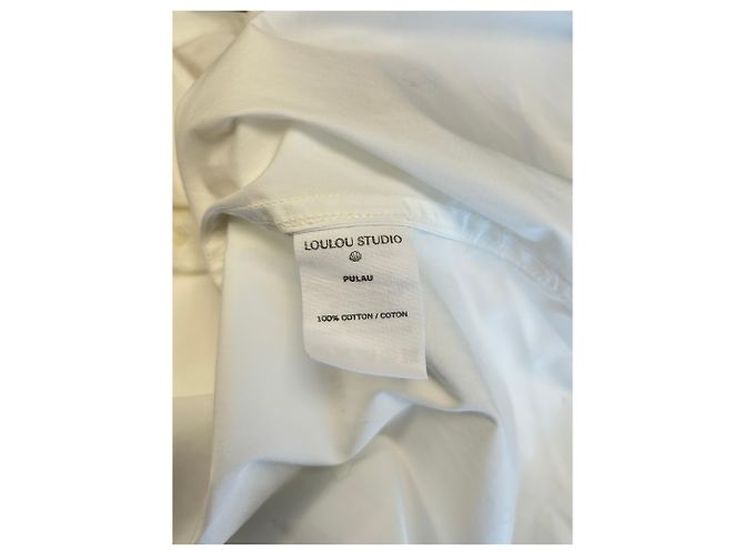 Autre Marque Camicia bianca "Pulau" Bianco - vista 8