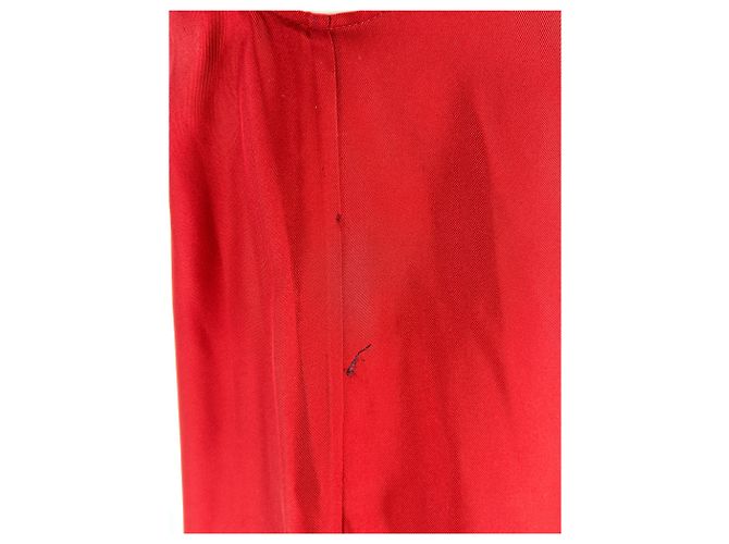 Autre Marque Vestido de seda rojo "Moun" Roja - vista 5