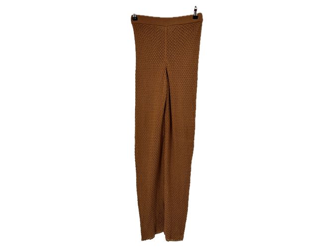 Autre Marque Pantalones de ganchillo marrones THE GARMENT Talla 36 Castaño - vista 2