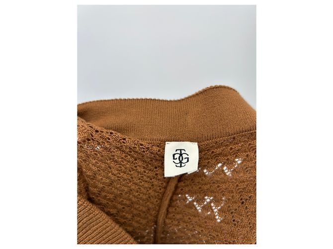 Autre Marque Pantalones de ganchillo marrones THE GARMENT Talla 36 Castaño - vista 3