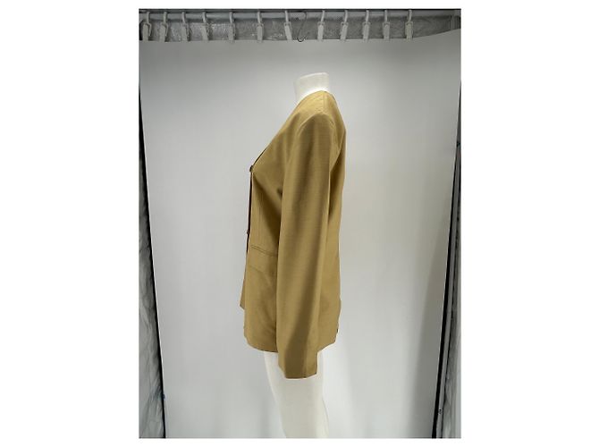 Autre Marque Blazer LOULOU STUDIO ASTRA Beige - vista 4
