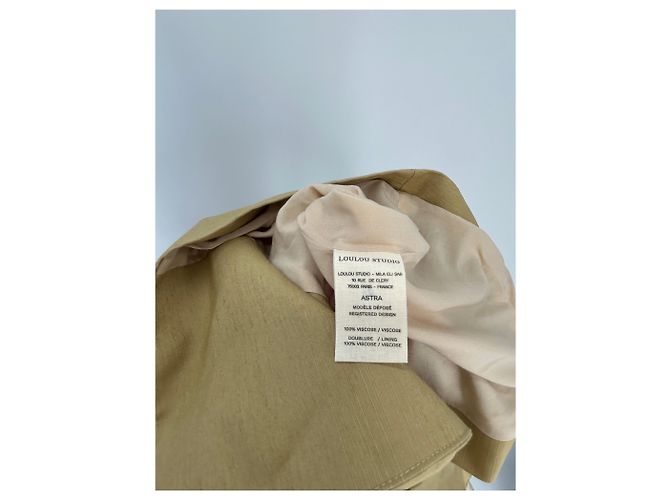 Autre Marque Blazer LOULOU STUDIO ASTRA Beige - vista 6
