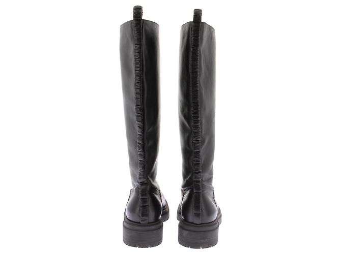 Autre Marque Botas altas de cuero negro ELLEME - vista 5