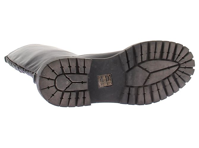 Autre Marque Botas altas de cuero negro ELLEME - vista 7