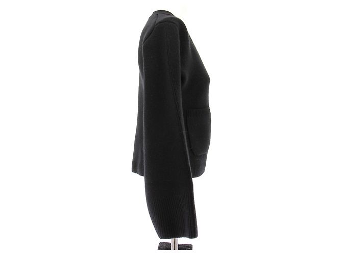 Khaite Schwarzer Cashmere-Cardigan - Ansicht 3