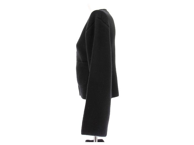 Khaite Schwarzer Cashmere-Cardigan - Ansicht 4