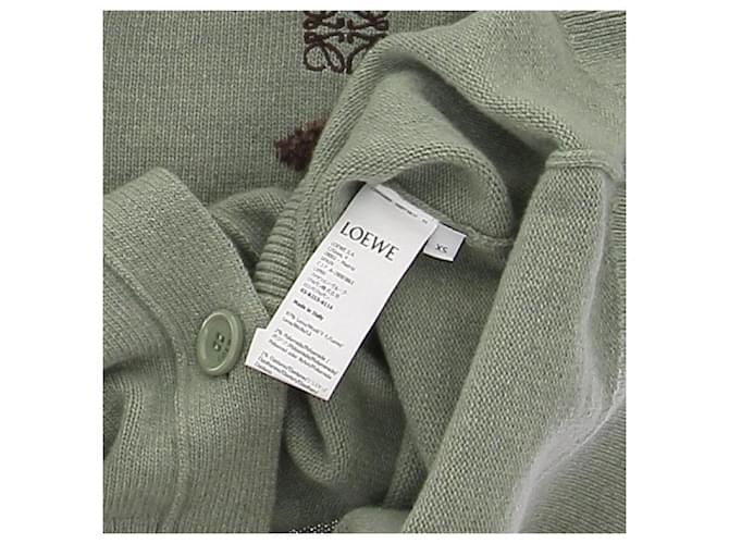 Loewe Kaki Wollcardigan Khaki - Ansicht 6