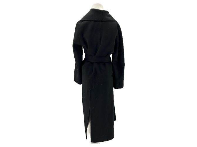 Cappotto in lana nero Totême - vista 2
