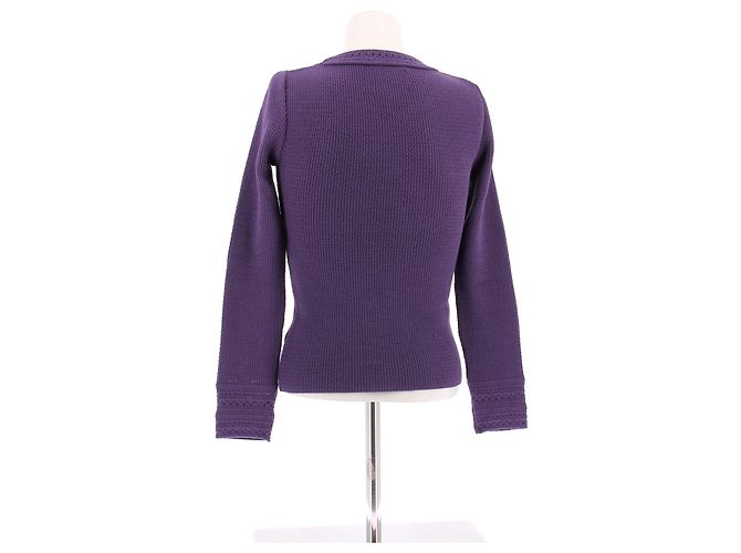 Autre Marque Suéter de lana morado MOLLI Púrpura - vista 2