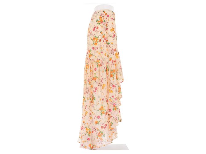 House Of Harlow Falda estampada floral Amarillo - vista 4